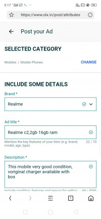 Realme  C2