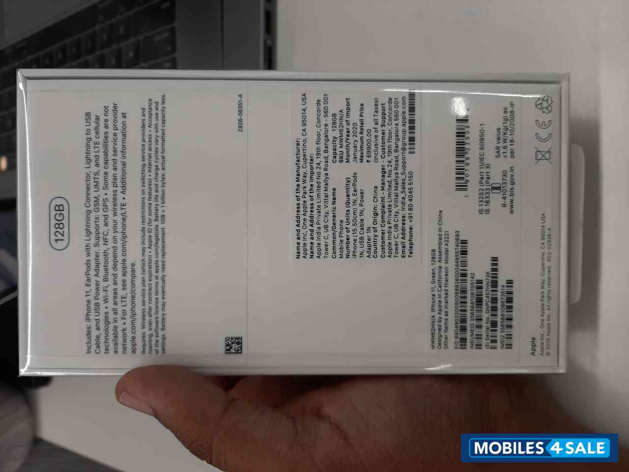 Green Apple iPhone 11 128GB Green Apple iPhone 11 128GB