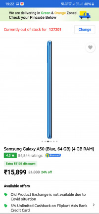 Samsung  Galaxy a50