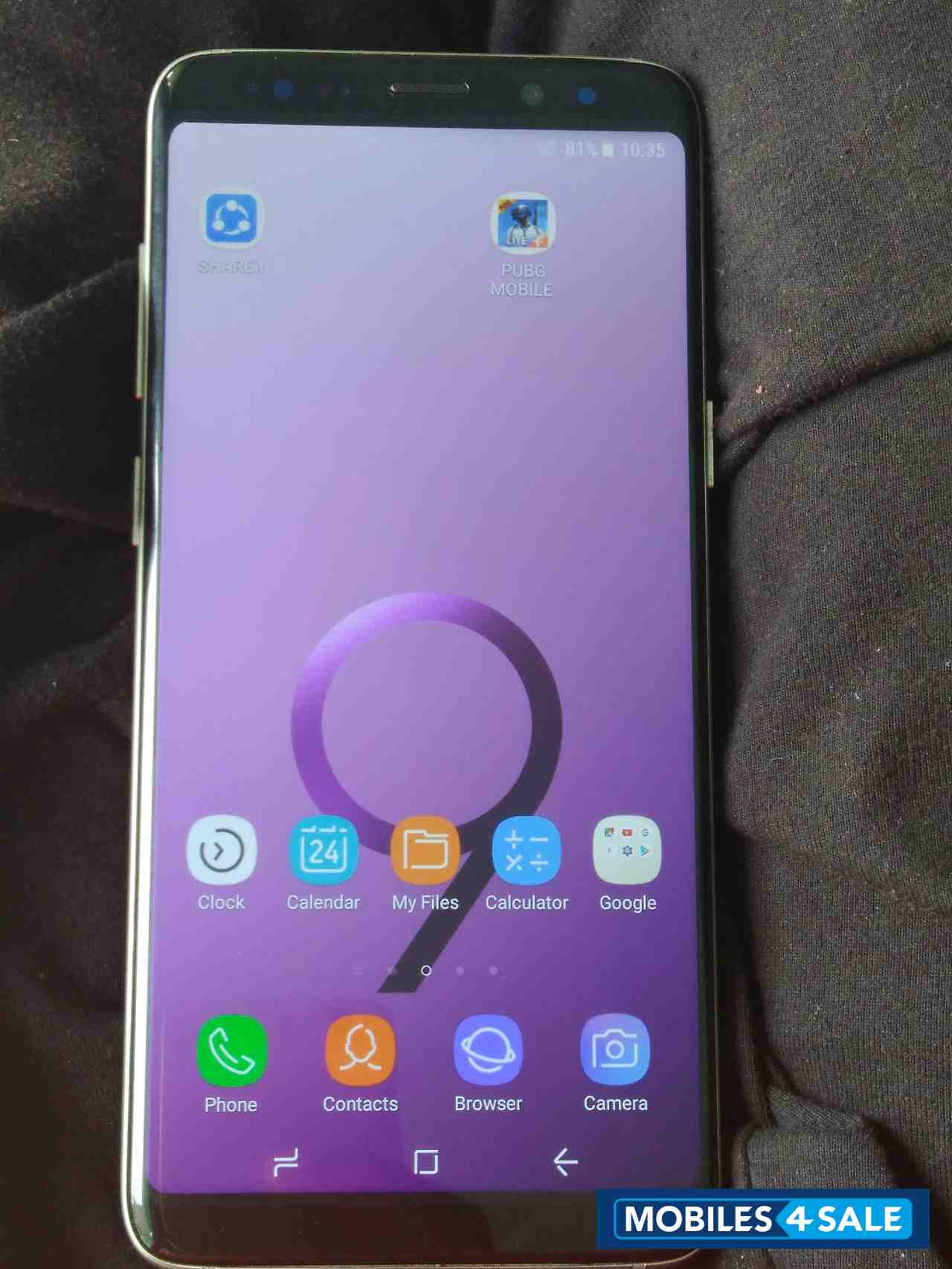 Gold Samsung Samsung galaxy S9+