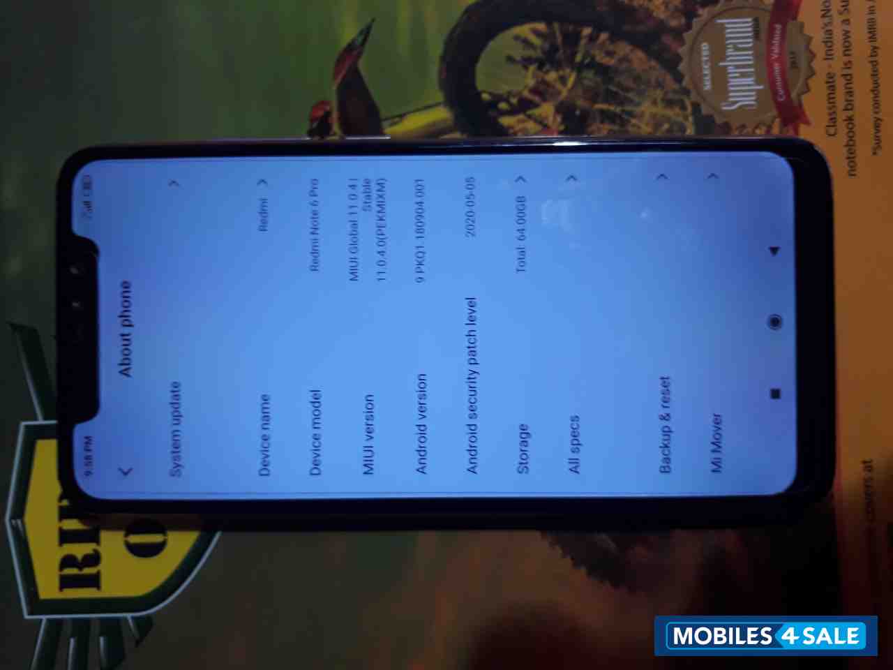 Redmi  Redmi note 6 pro