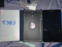 Black Samsung  Tab A SM-T385