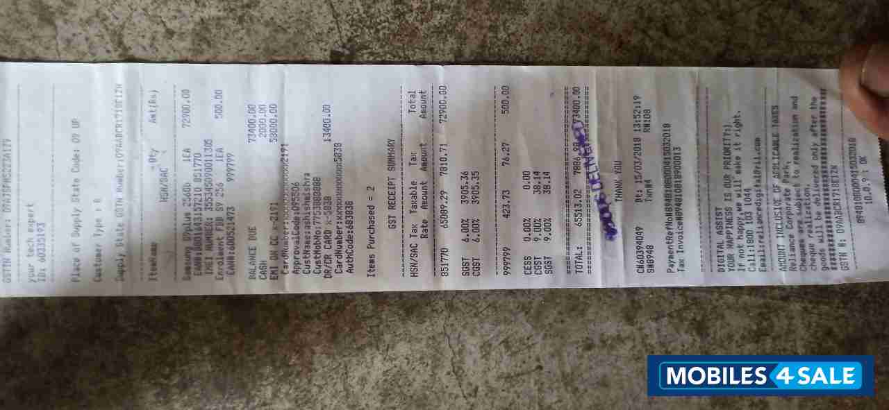 Samsung  Galaxy S9+ 256gb