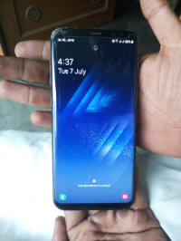 Black Samsung  S8 plus