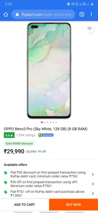 Oppo  Oppo Reno 3 pro