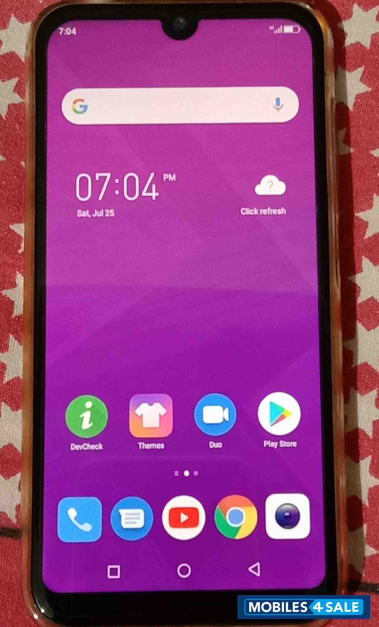 Blue Coolpad  Cool 3 plus