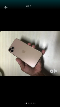Gold Apple  I phone 11 po
