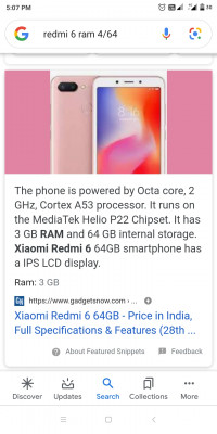Redmi  Redmi 6