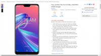 Navi Blue Asus  zenfone max pro m2