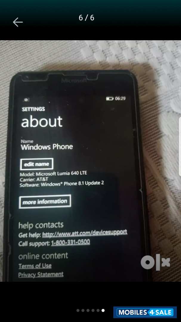 Black Microsoft  Lumia 640 Dual