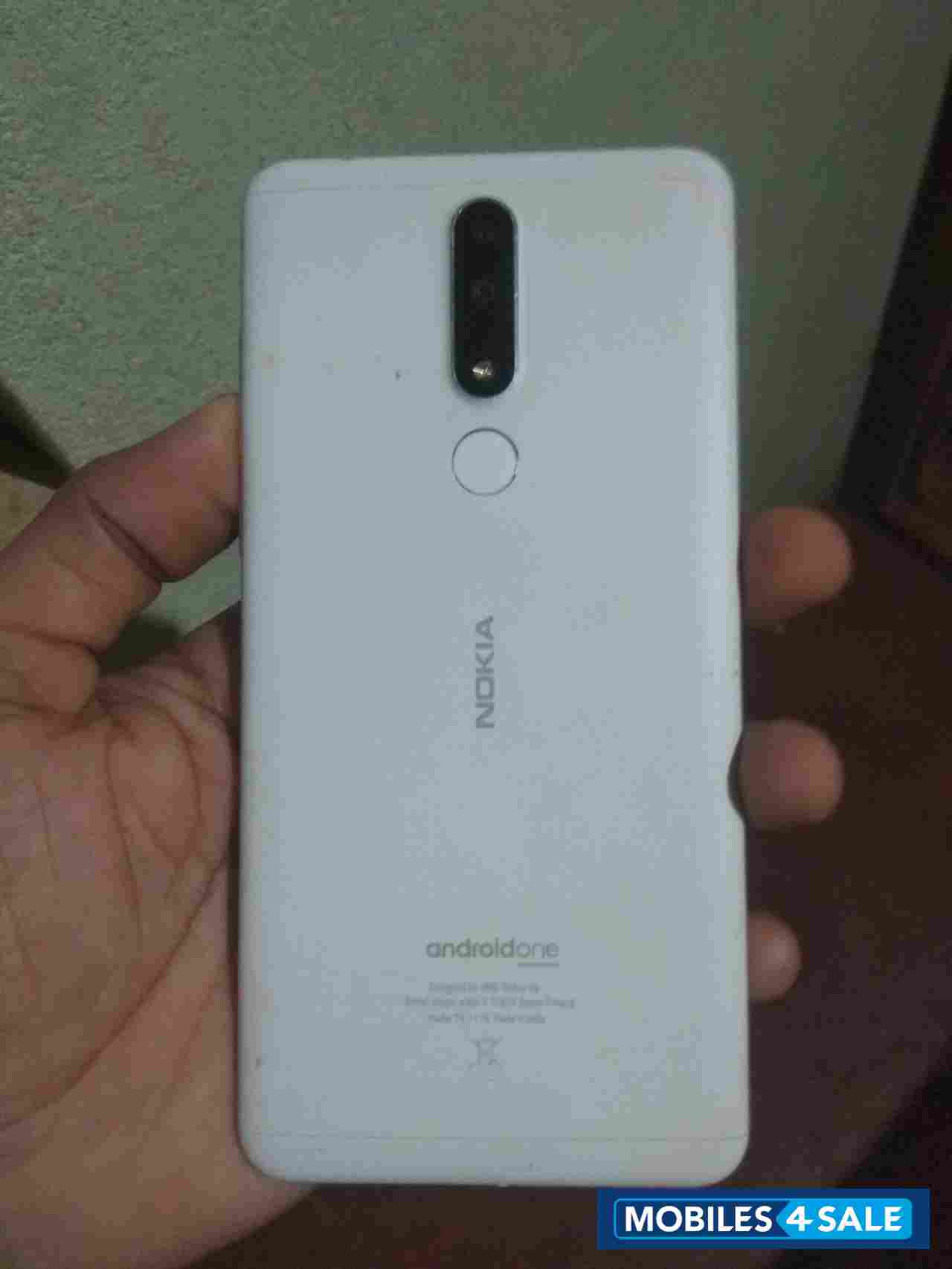 White Nokia 3.1 plus