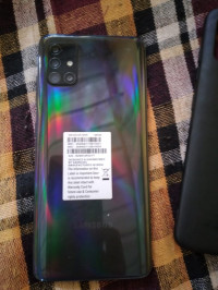 Black Samsung  A 51