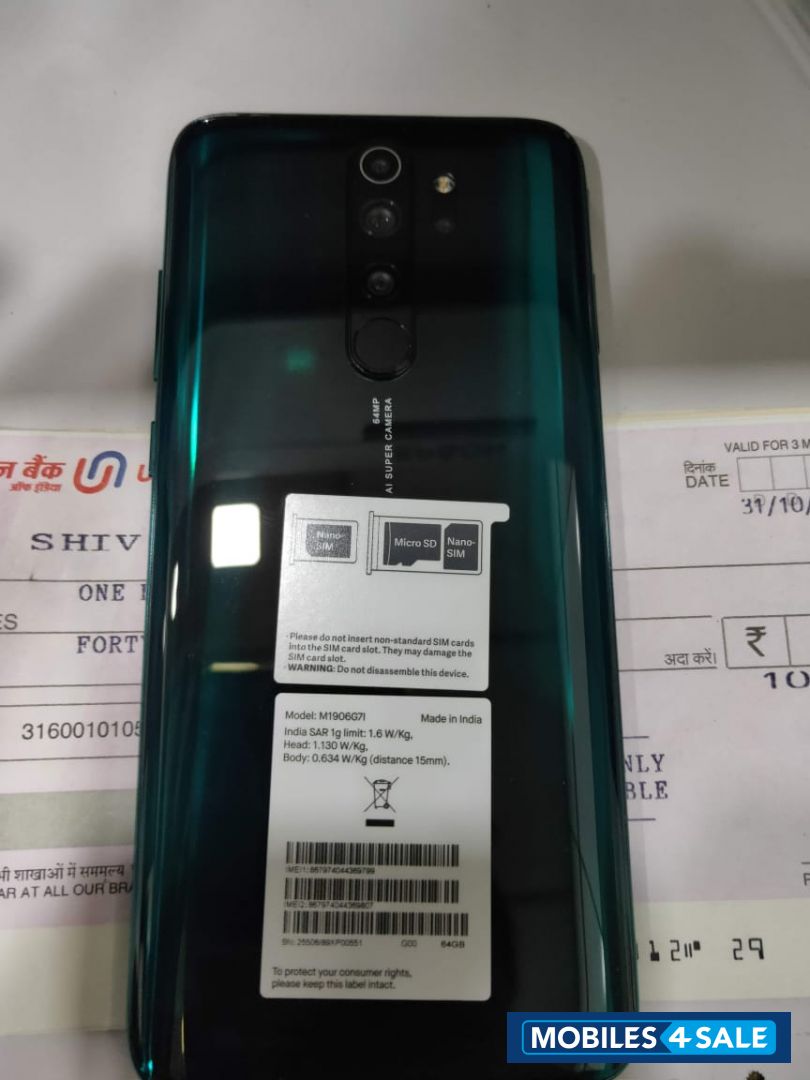 Gamma Green Xiaomi  Redmi Note 8 Pro