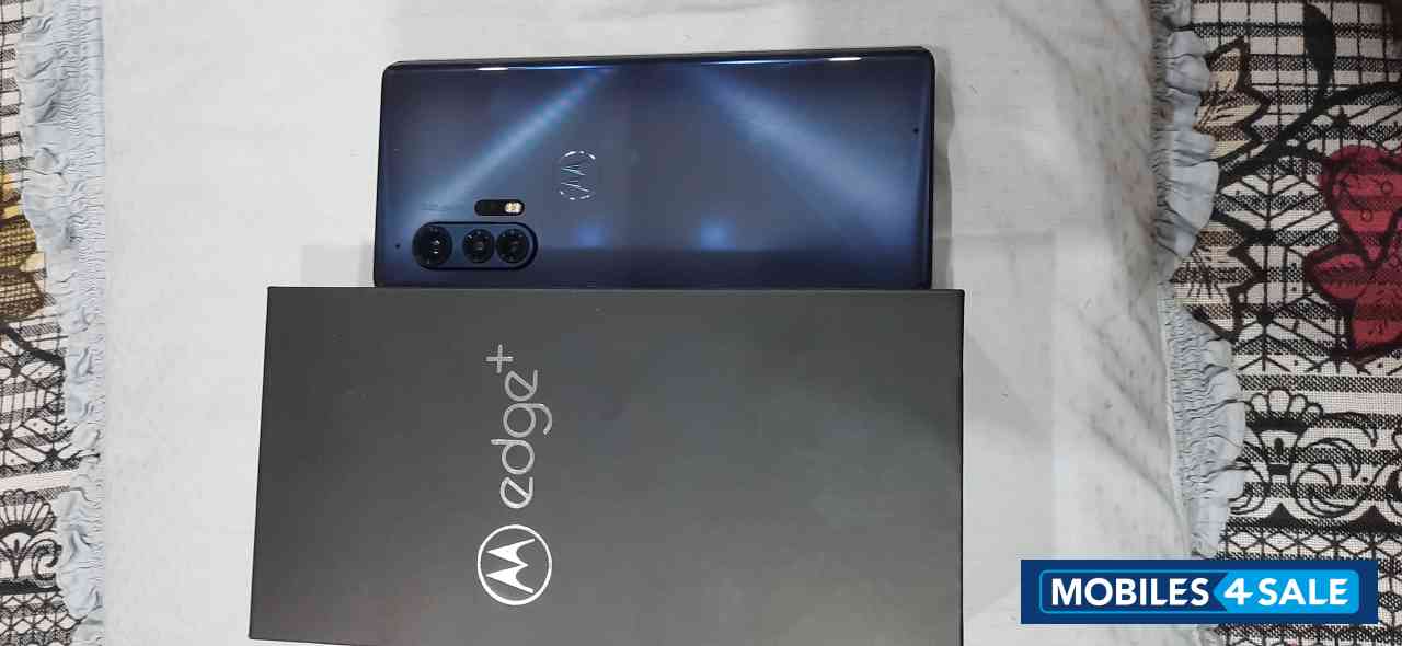 Grey Motorola  Moto Edge plus