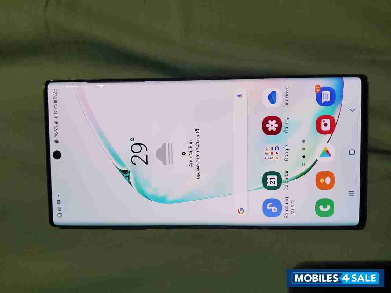 Aura Glow Samsung  Galaxy note 10 plus