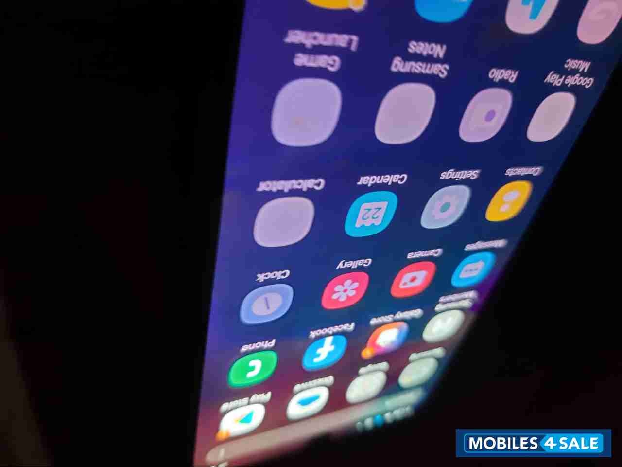 Blue Samsung  Galaxy m30