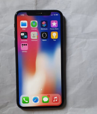 Grey, Black Apple  Iphone x
