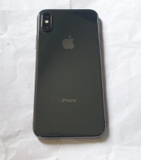 Grey, Black Apple  Iphone x