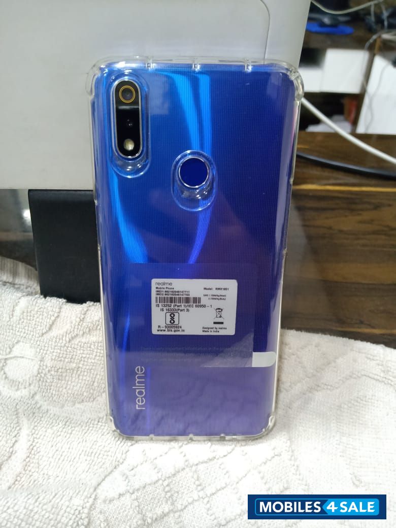 Nitro Blue Realme  3 Pro