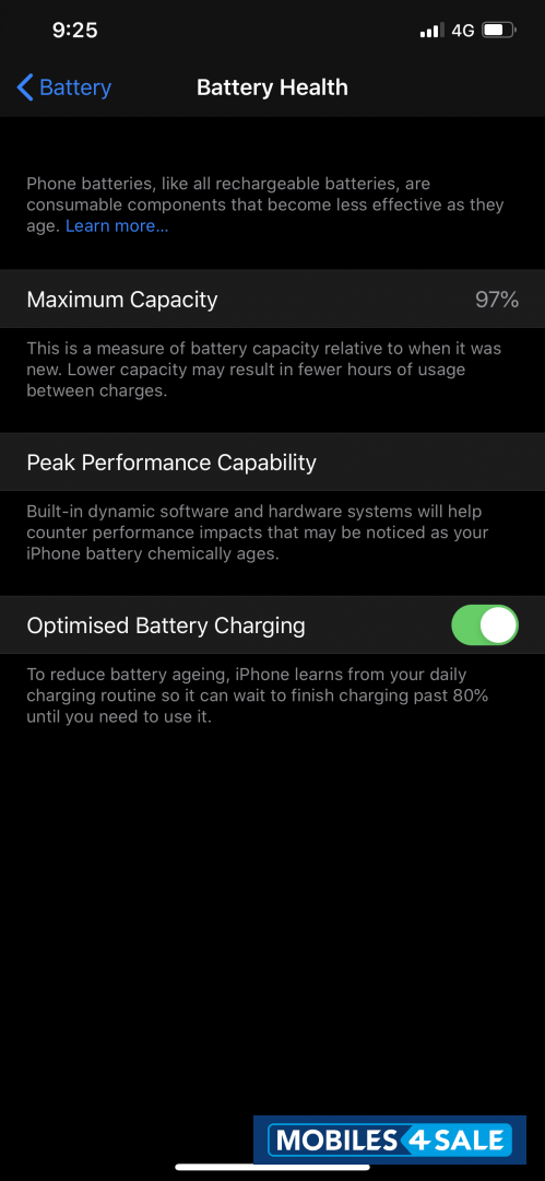 Midnight Green Apple 11 pro max 256 GB