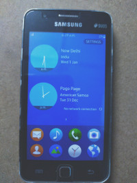 Black Samsung  Tizen Z1