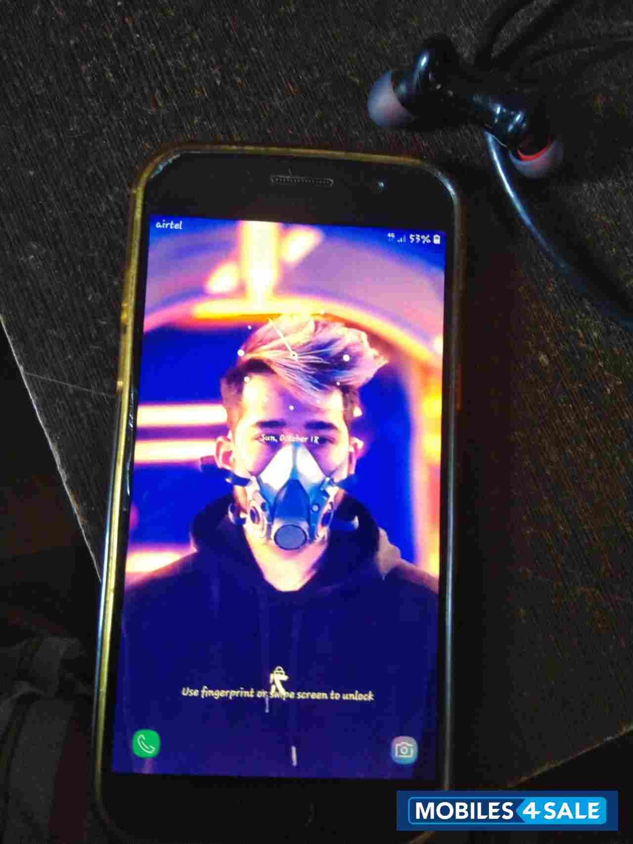 Black Samsung  Galaxy a52017