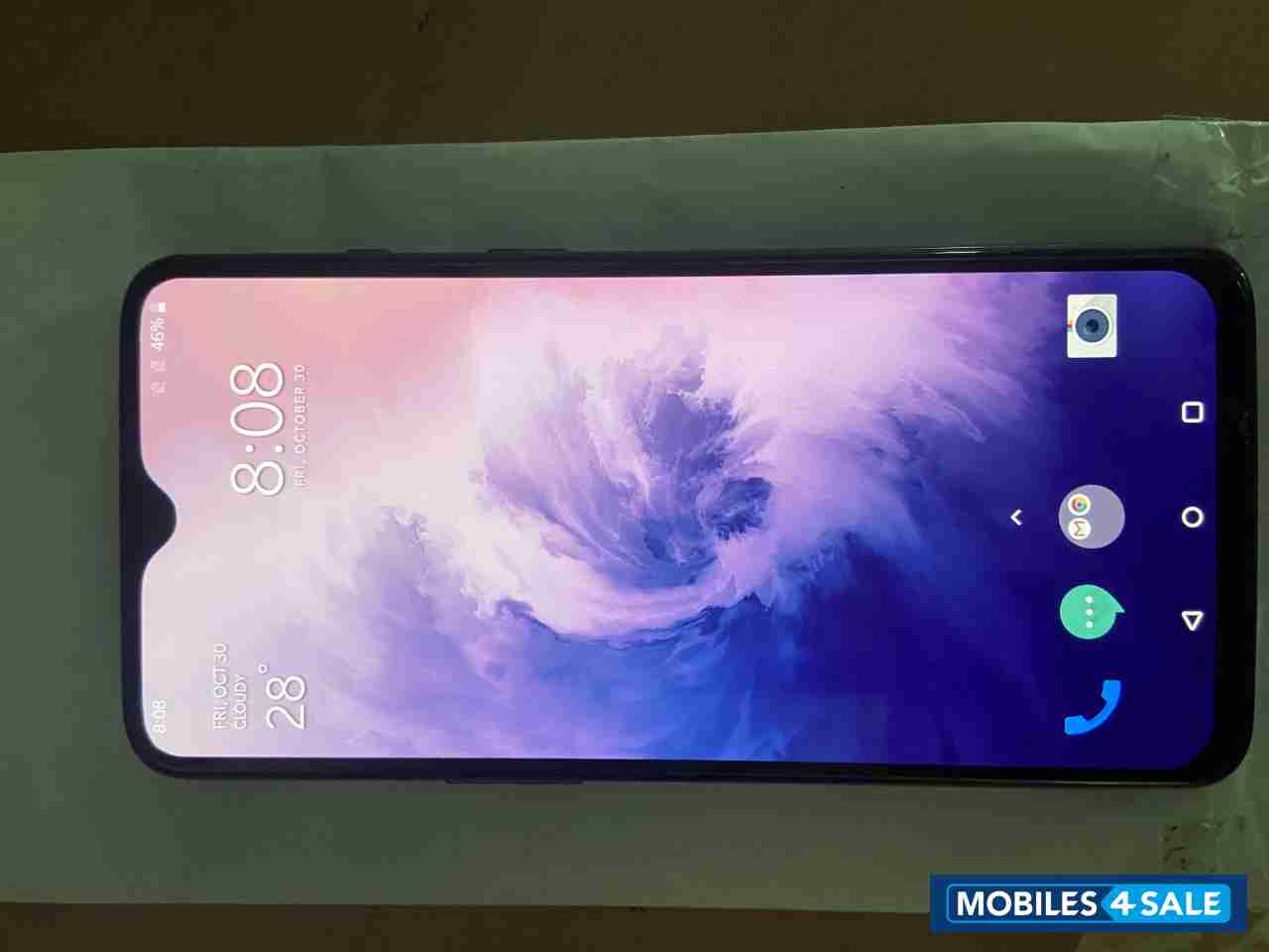 Grey OnePlus  One plus 7 6 gb ram  128gb storage