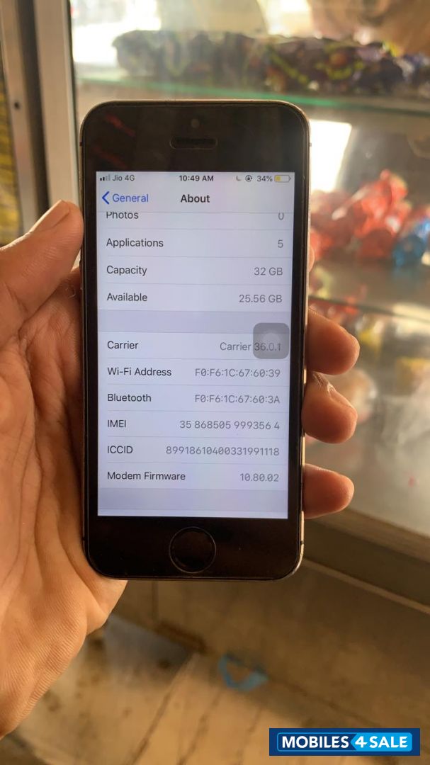 Silver Apple  I phone 5s  32gb