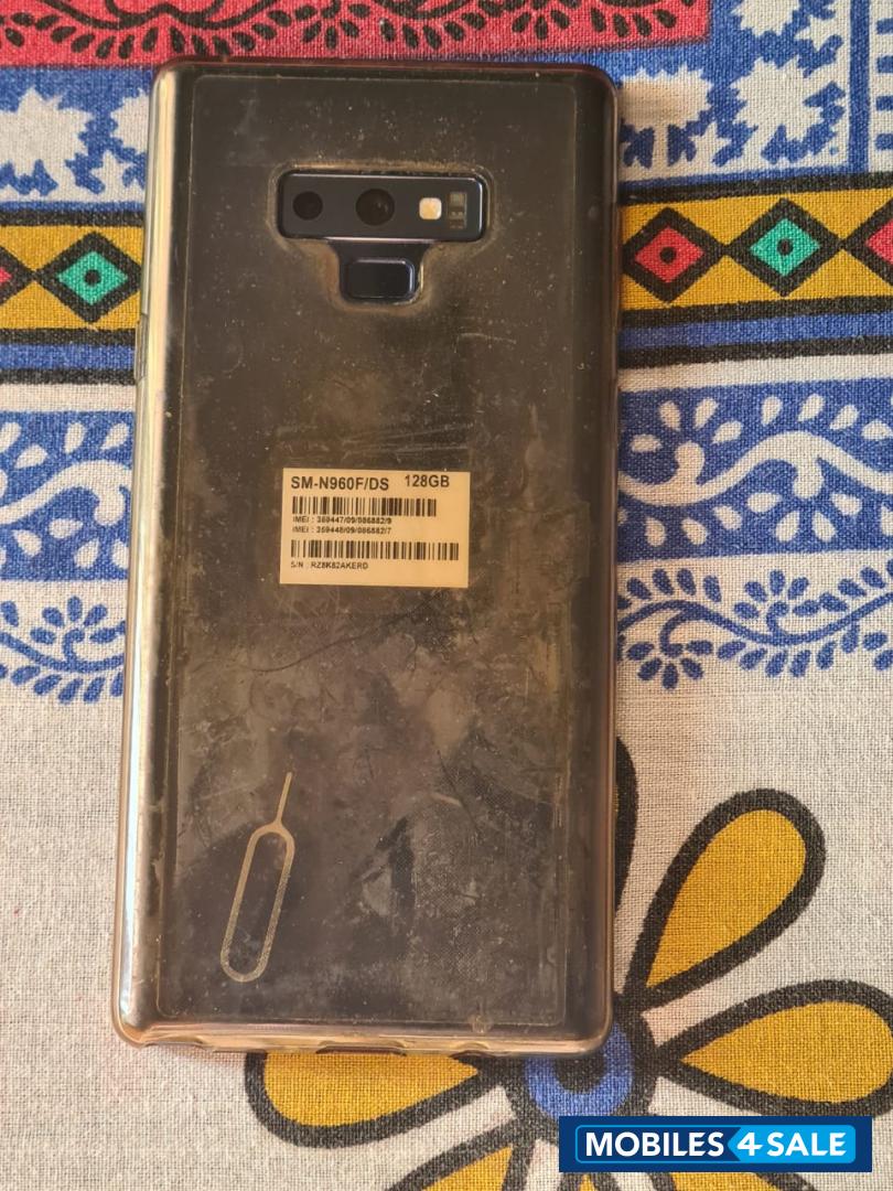 Blue Samsung  Note 9