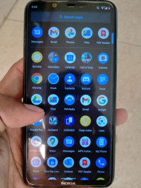 Sapphire Blue Nokia  8.1