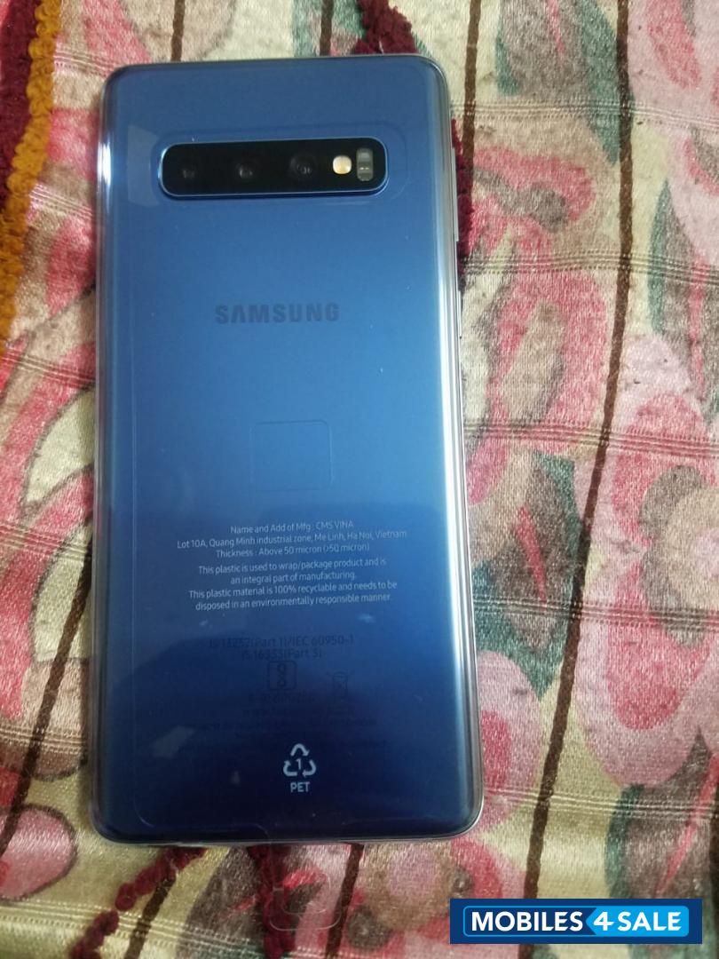Blue Samsung  S10