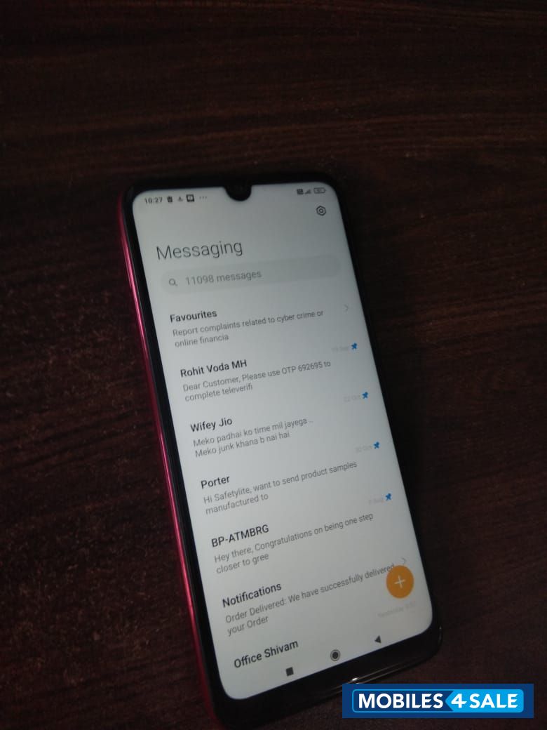 Neptune Blue Xiaomi Redmi note 7 pro