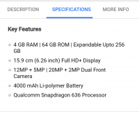 Xiaomi  Redmi Note 6 Pro