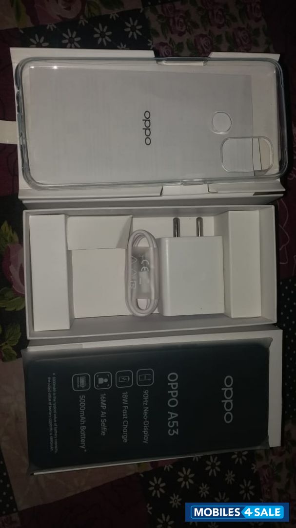 Electric Black Oppo  Oppo A53 2020