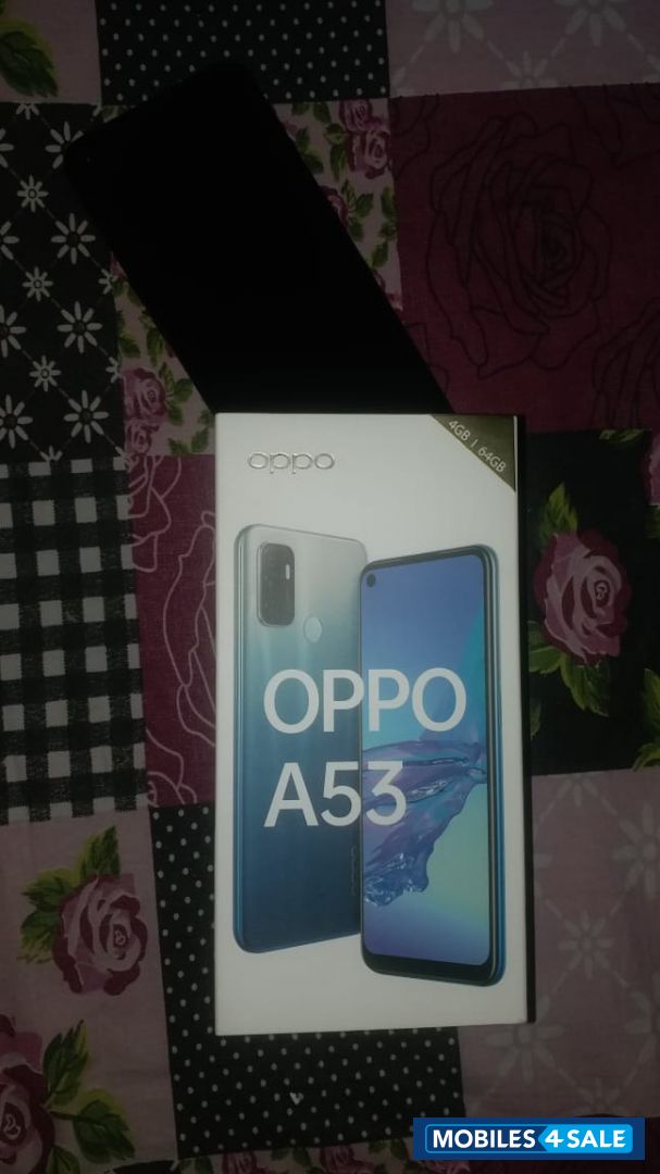Electric Black Oppo  Oppo A53 2020