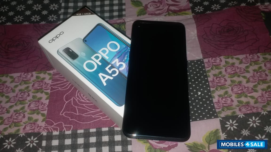 Electric Black Oppo  Oppo A53 2020