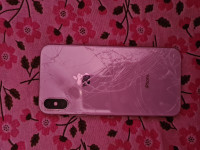 White Apple  Iphone x