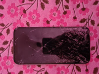 White Apple  Iphone x