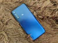 Blue Motorola G8 power lite