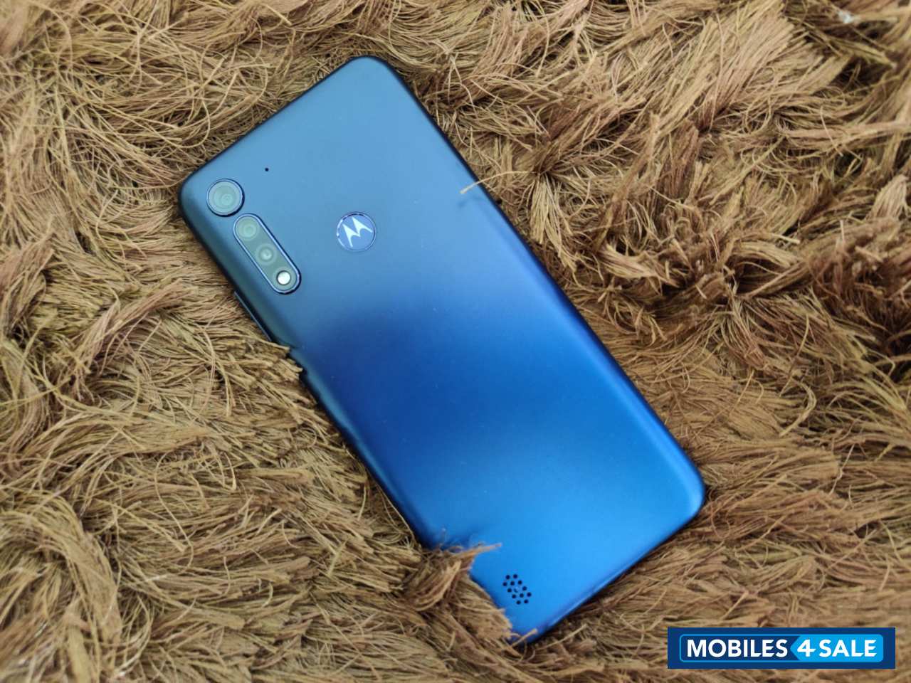 Blue Motorola  G8 power lite