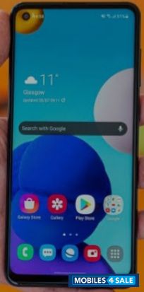 Black Samsung A-series Galaxy A21s