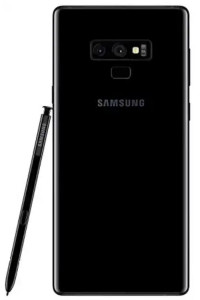 Black Samsung Galaxy Note 9