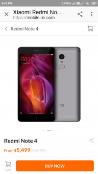 Xiaomi  Redmi note 4