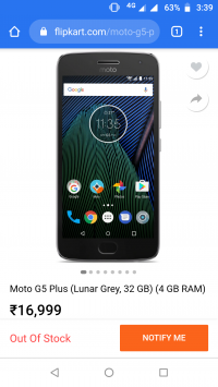 Motorola  Moto g5 plus