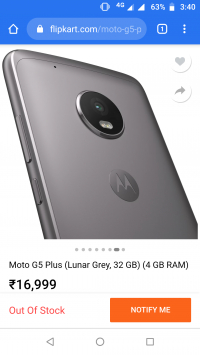 Motorola  Moto g5 plus