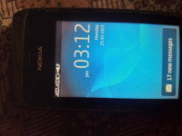 Black Nokia Asha 308