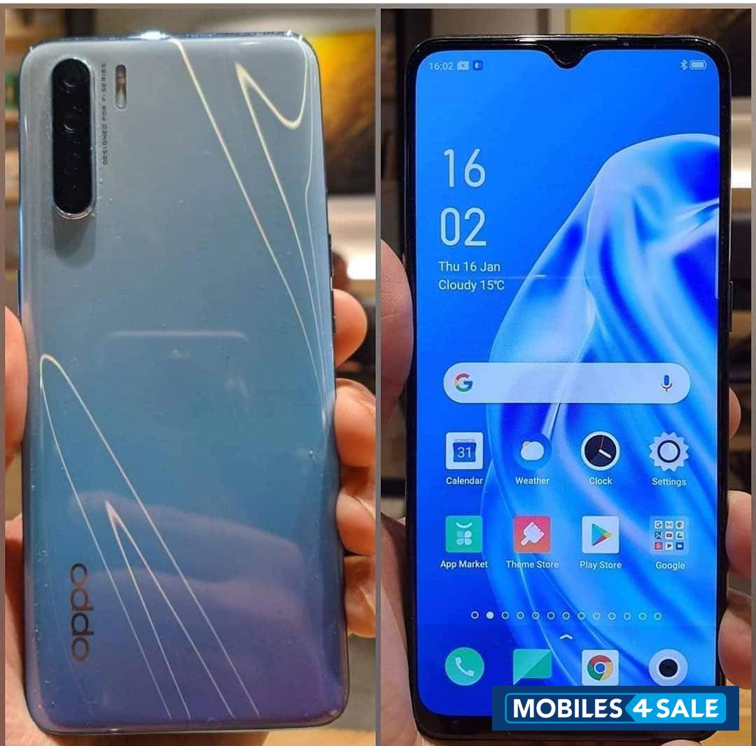 Green Oppo F-series Oppo f15