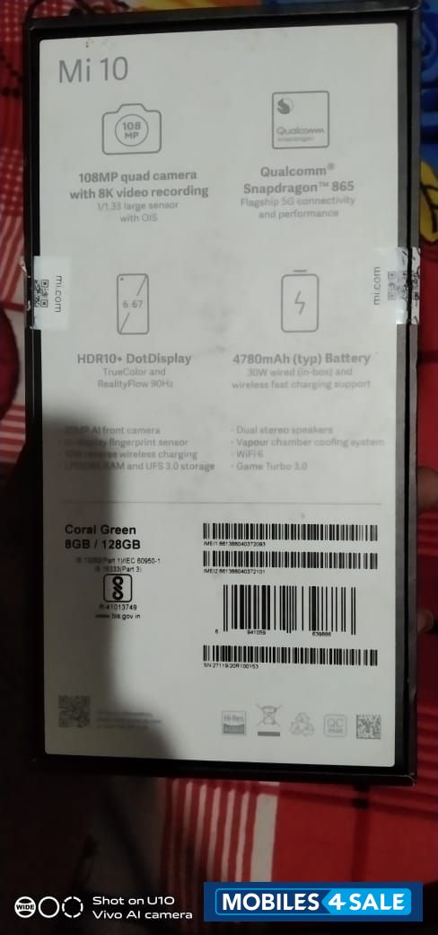 Xiaomi Mi 10 Xiaomi Mi 10