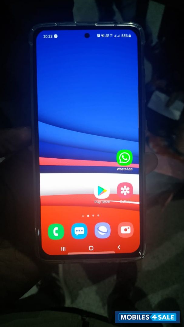 Haze Crush Silver Samsung GALAXY A51