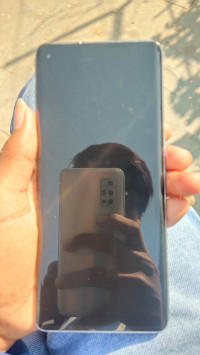 White Oppo  Oppo Reno 4 pro